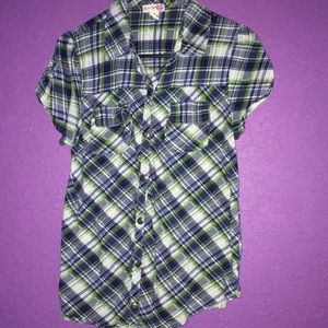 Short Sleeve Flannel